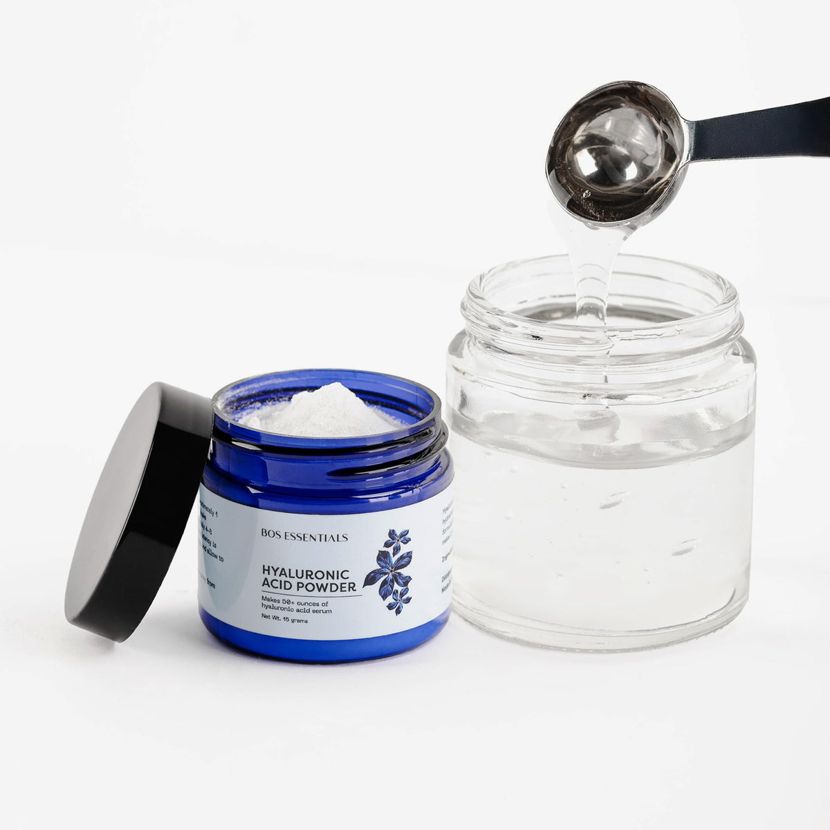Bos Essentials serum in dropper demonstrating controlled application benefit
