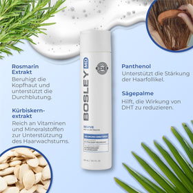BosleyMD BosRevive creamy texture close-up to show lightweight hydration