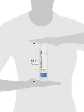 BosleyMD BosRevive on bathroom shelf in lifestyle scene for daily routine appeal