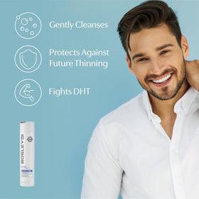 BosleyMD BosRevive creamy foam texture demonstrating gentle yet effective cleanse