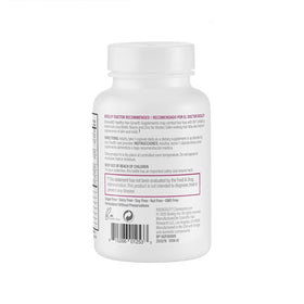 BosleyMD label detail highlighting ingredients and doctor-recommended benefit