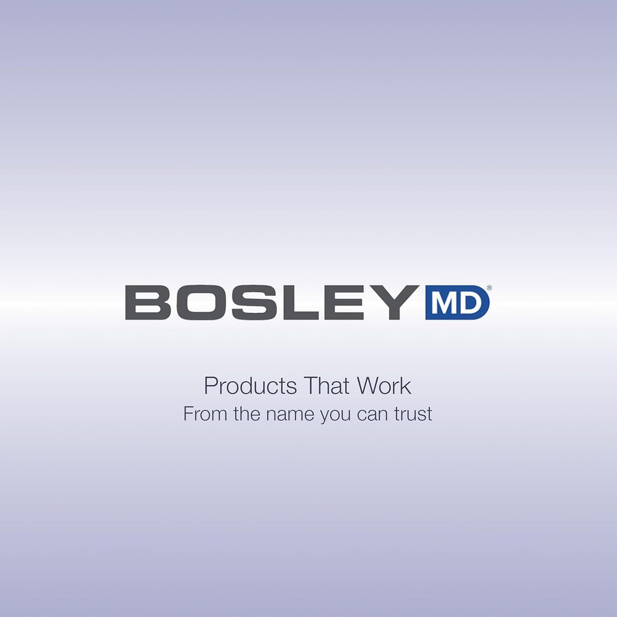 BosleyMD lifestyle shot outdoors showing wind resistant fuller-looking hair