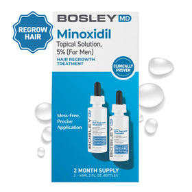BosleyMD precision dropper close-up delivering exact scalp application benefits
