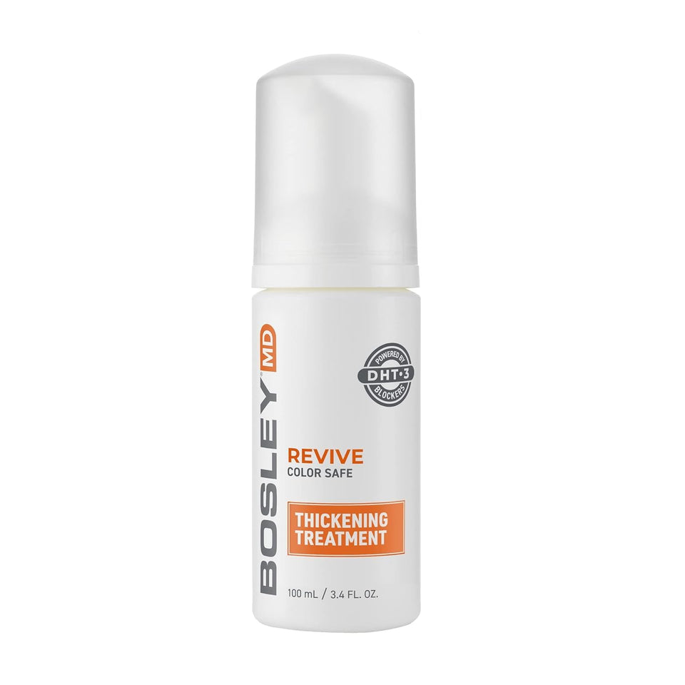 BosleyMD bottle front packaging showing label and product benefits for quick recognition