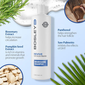 BosleyMD textured lather demonstrating gentle sulfate-free foam