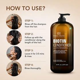 Botanic Hearth smooth conditioner texture demonstrating hydration