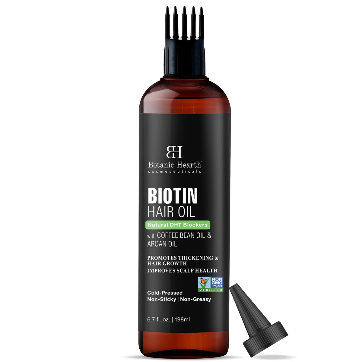 Botanic Hearth bottle front view showing label and 6.7 fl oz size for clarity
