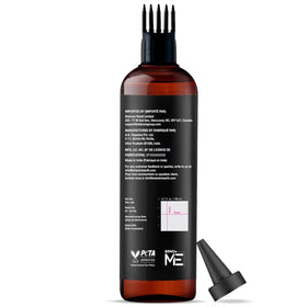 Botanic Hearth bottle held in hand showing real size and easy handling