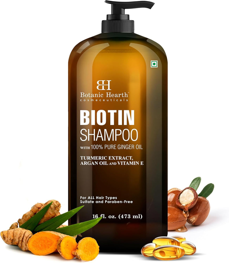 Botanic Hearth front bottle view showing product label and size benefit