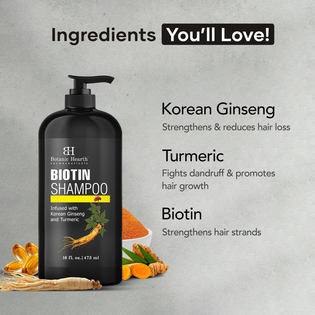 Botanic Hearth turmeric powder close-up illustrating antioxidant support