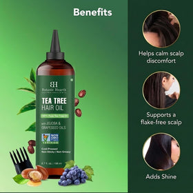 Botanic Hearth label close-up highlighting cleanser ingredients and clean formula