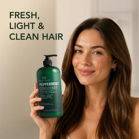 Botanic Hearth label close-up listing sulfate-free and paraben-free claims