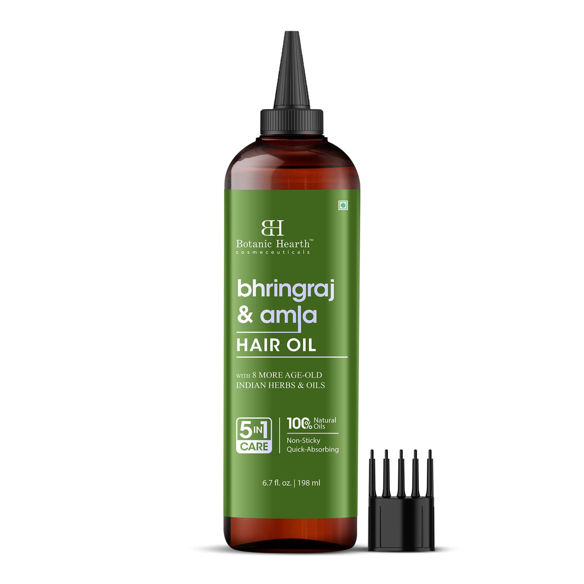 Botanic Hearth front bottle showing product branding and size for clear identification and trust