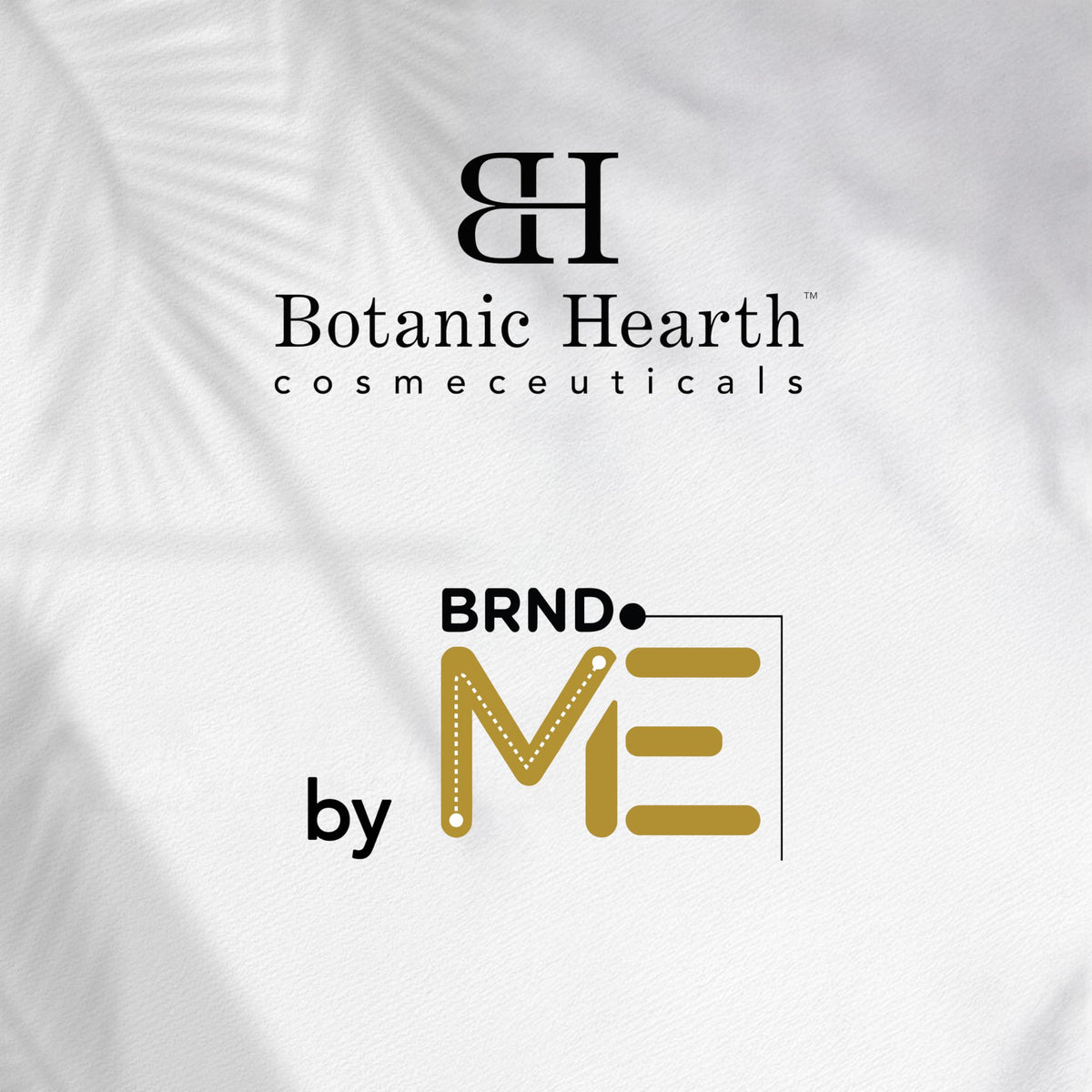 Botanic Hearth bottle styled on bathroom shelf for daily routine
