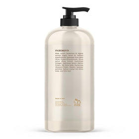 Botanic Hearth product on bathroom shelf suggesting daily routine use