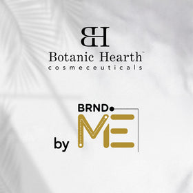 Botanic Hearth bottle on bathroom shelf styled for everyday routine and easy access