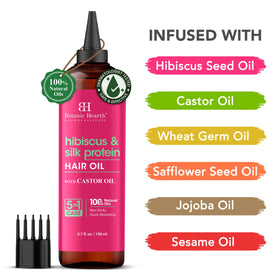 Botanic Hearth nozzle and comb detail for precise, tangle-free oil application