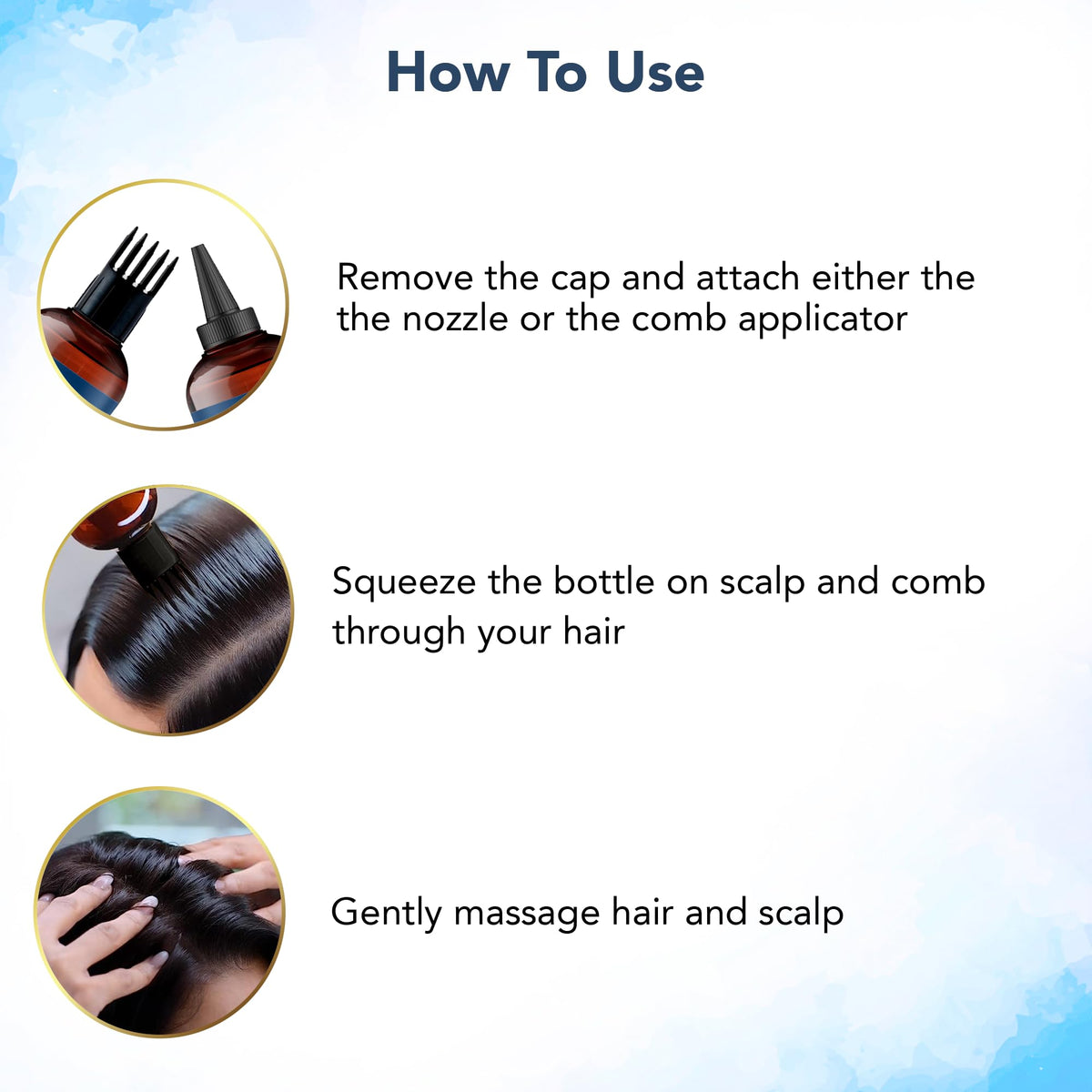 Botanic Hearth oil texture pouring to show lightweight, non-greasy absorption