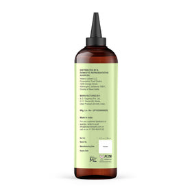 Botanic Hearth open bottle and label detail showing ingredient transparency and product clarity