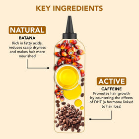 Botanic Hearth oil texture pouring to show lightweight, nourishing feel
