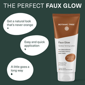 Botanic Tree lotion texture close-up highlighting fast absorption