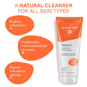 Botanic Tree ingredients label detail highlighting natural botanicals and clean formula