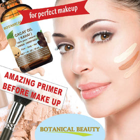 Botanical Beauty applied to skin demonstrating hydration and non-greasy finish