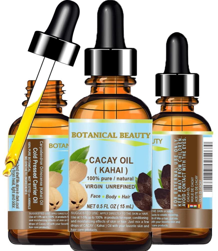 Botanical Beauty bottle front view showing clean packaging and pure oil benefit