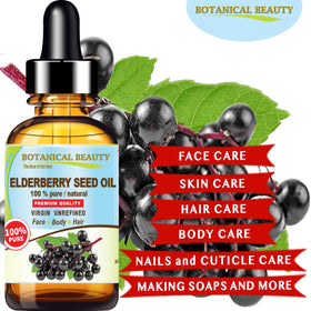 Botanical Beauty oil drops on hand demonstrating lightweight moisturizing effect