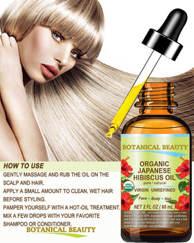 Botanical Beauty applying oil to face illustrating hydration and non-greasy finish