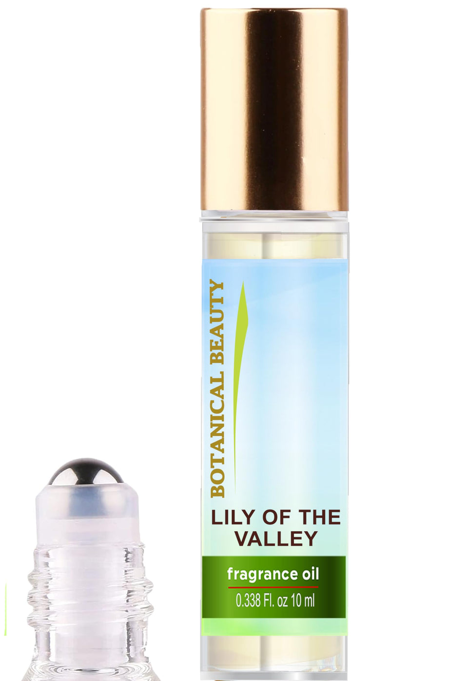 Botanical Beauty front bottle shot showing label and compact size for travel