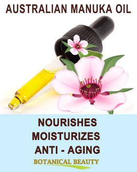 Botanical Beauty oil texture pooled to show lightweight absorption benefit