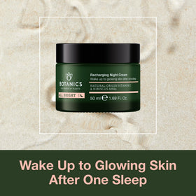 Botanics cream texture close-up displaying smooth consistency and hydration