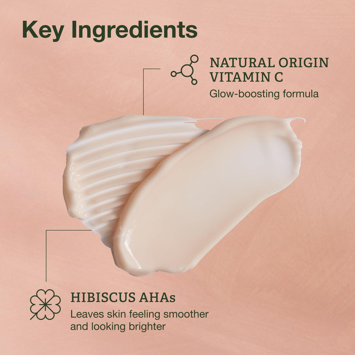 Botanics jar held in hand to show 1.69 fl oz size and travel-friendly benefit