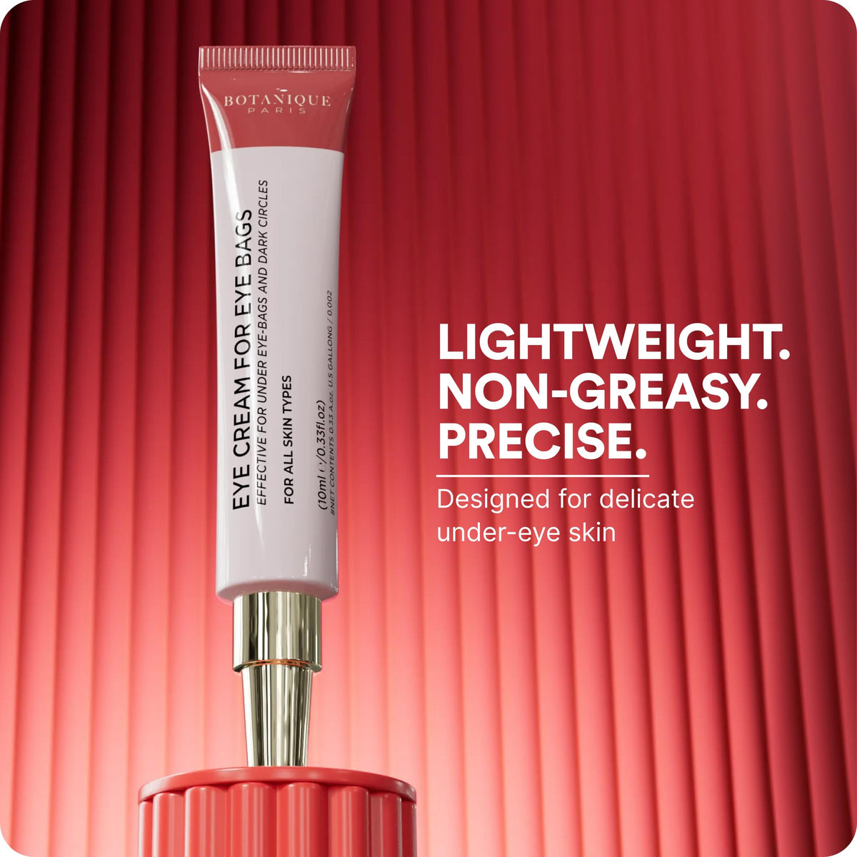 BOTANIQUE PARIS close-up of smooth cream texture for quick absorption benefit
