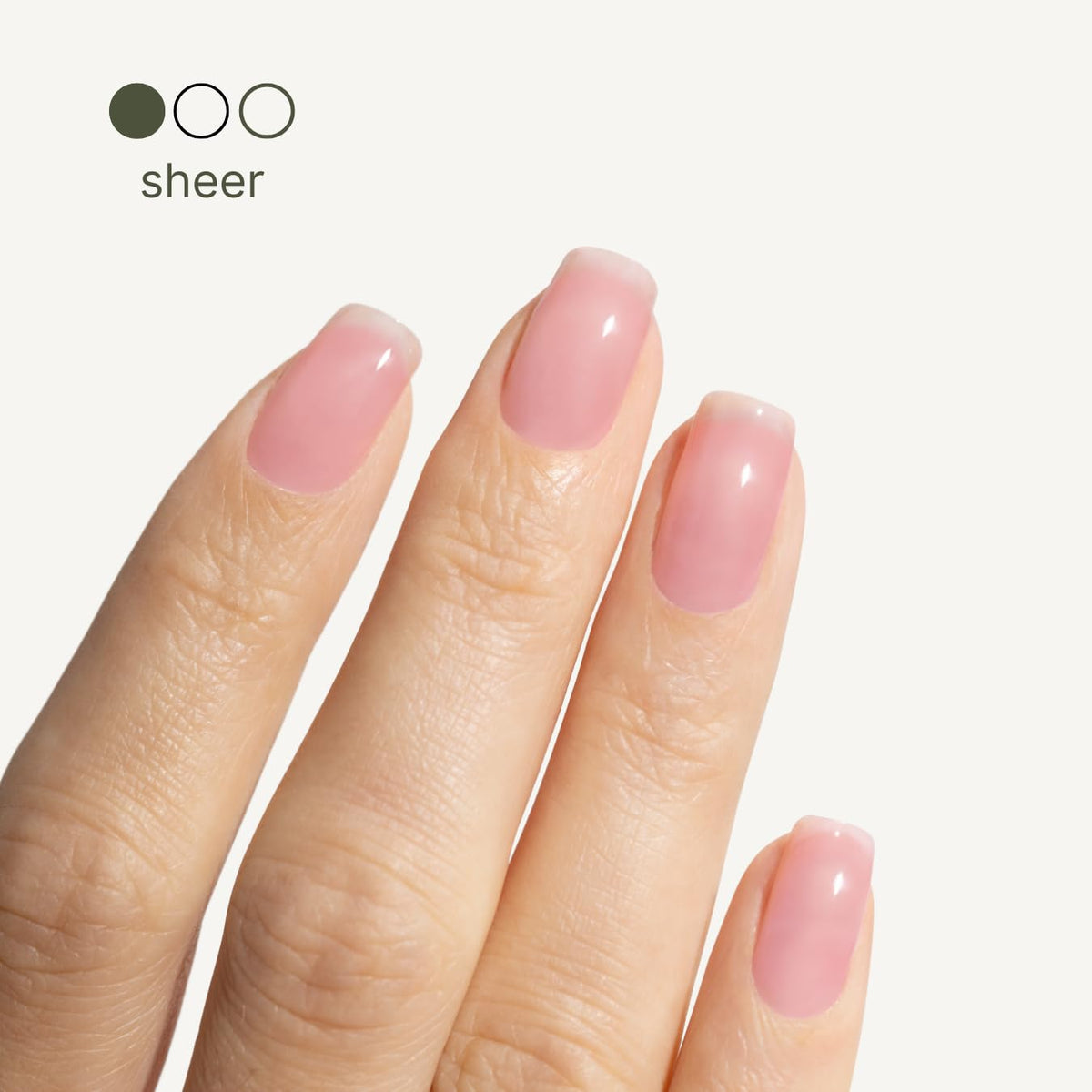 Botanist The Remedy Rose brush and glossy formula texture highlighting easy application