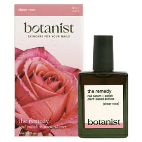 Botanist The Remedy Rose front bottle showing product and soft rose tint benefit