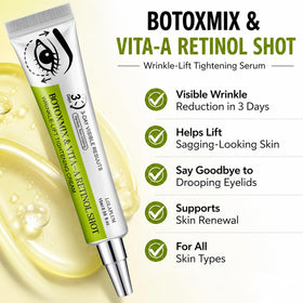 Generic Botoxmix open jar texture close-up highlighting silky fast-absorbing cream