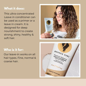 Bounce Curl bottle on bathroom counter for everyday routine inspiration