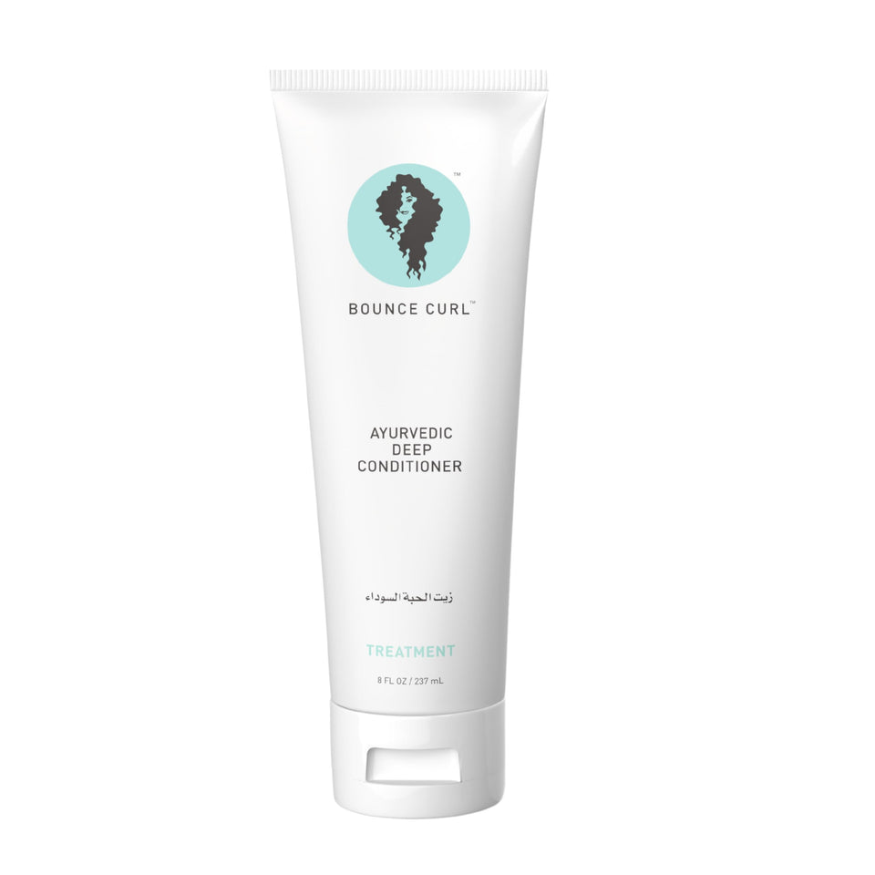 Bounce Curl front jar showing packaging and product name for easy recognition