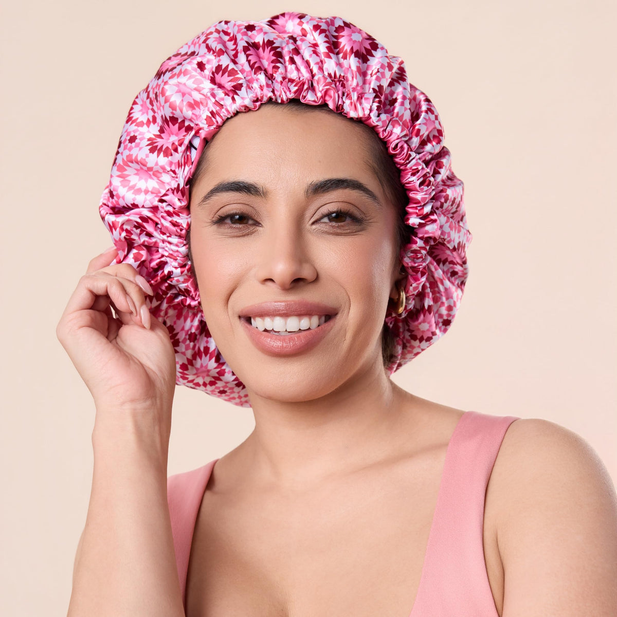 Bounce Curl reversible patterns showcase two looks for versatility