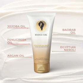 Bounce Curl creamy texture in hand demonstrating smooth slip