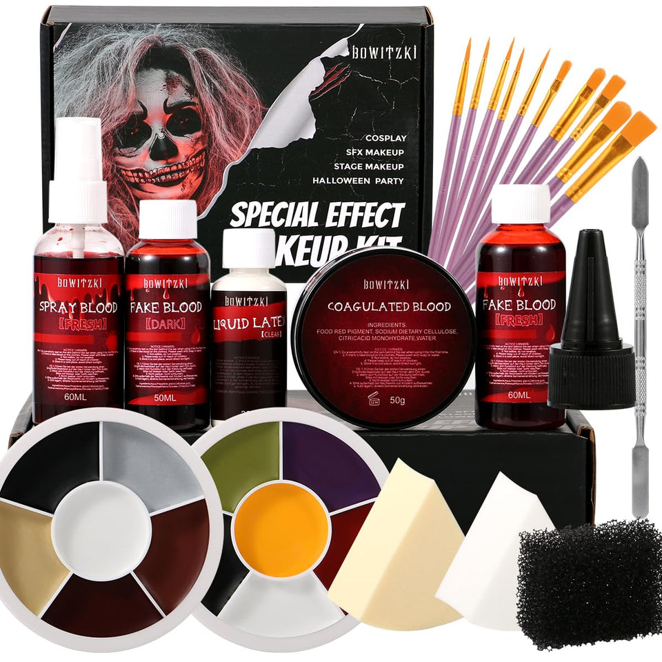 Bowitzki kit flatlay showing all components for complete effects