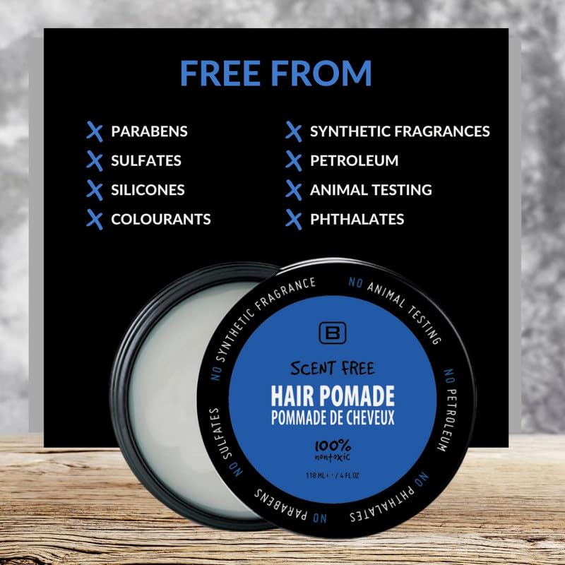 BOYZZ ONLY hands applying pomade showing easy distribution benefit