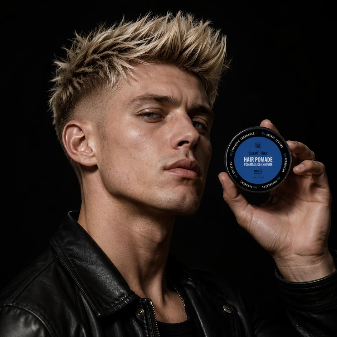 BOYZZ ONLY on bathroom shelf in lifestyle scene showing everyday use