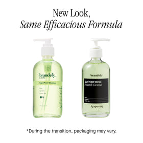 Brandefy label close-up revealing ingredients and clear directions