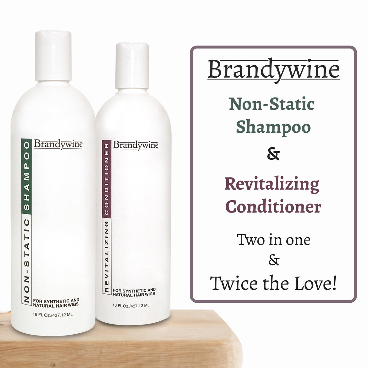 Brandywine close-up of bottle label highlighting product name and usage