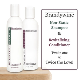 Brandywine bottle label close-up highlighting ingredients and usage directions for confident care