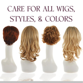 Brandywine on a human-hair wig demonstrating added shine and frizz control