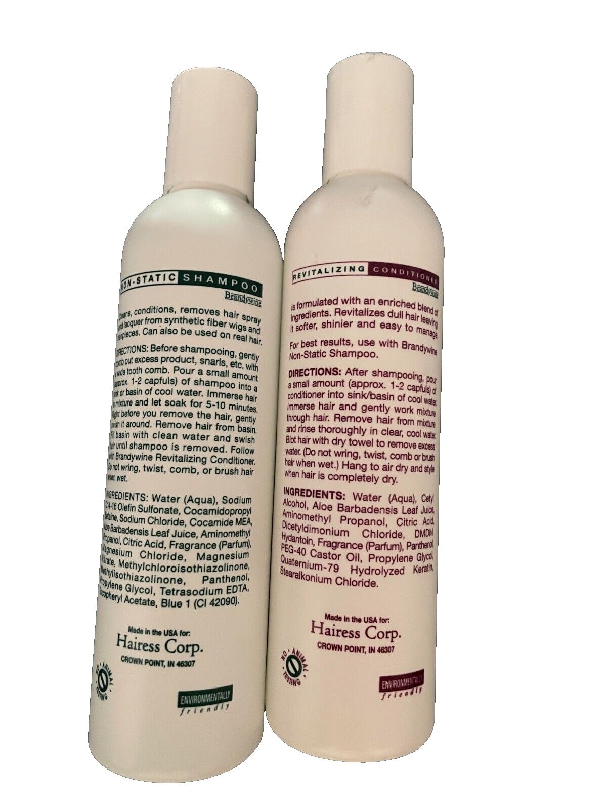 Brandywine duo staged on bathroom shelf for organized routine and styling readiness